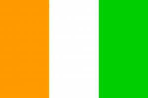 Flag of the Ivory Coast, Orange, White, Green